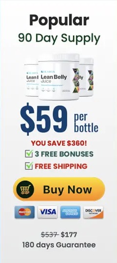 Ikaria Lean Belly Juice - 6 bottles